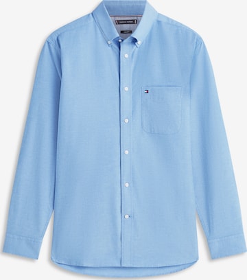 Chemise TOMMY HILFIGER en bleu : devant