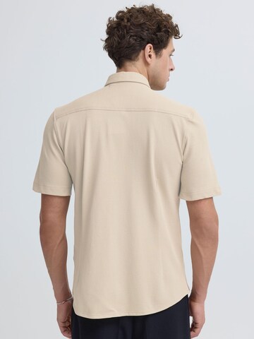 Coupe slim Chemise ' CFFolke ' Casual Friday en beige