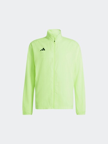 ADIDAS PERFORMANCE Athletic Jacket 'Adizero' in Yellow: front