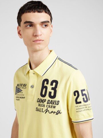 CAMP DAVID Shirt in Yellow