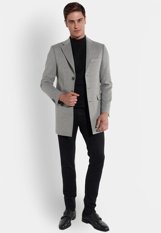 Steffen Klein Between-Seasons Coat in Grey