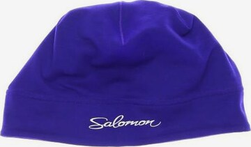 SALOMON Hat & Cap in One size in Blue: front