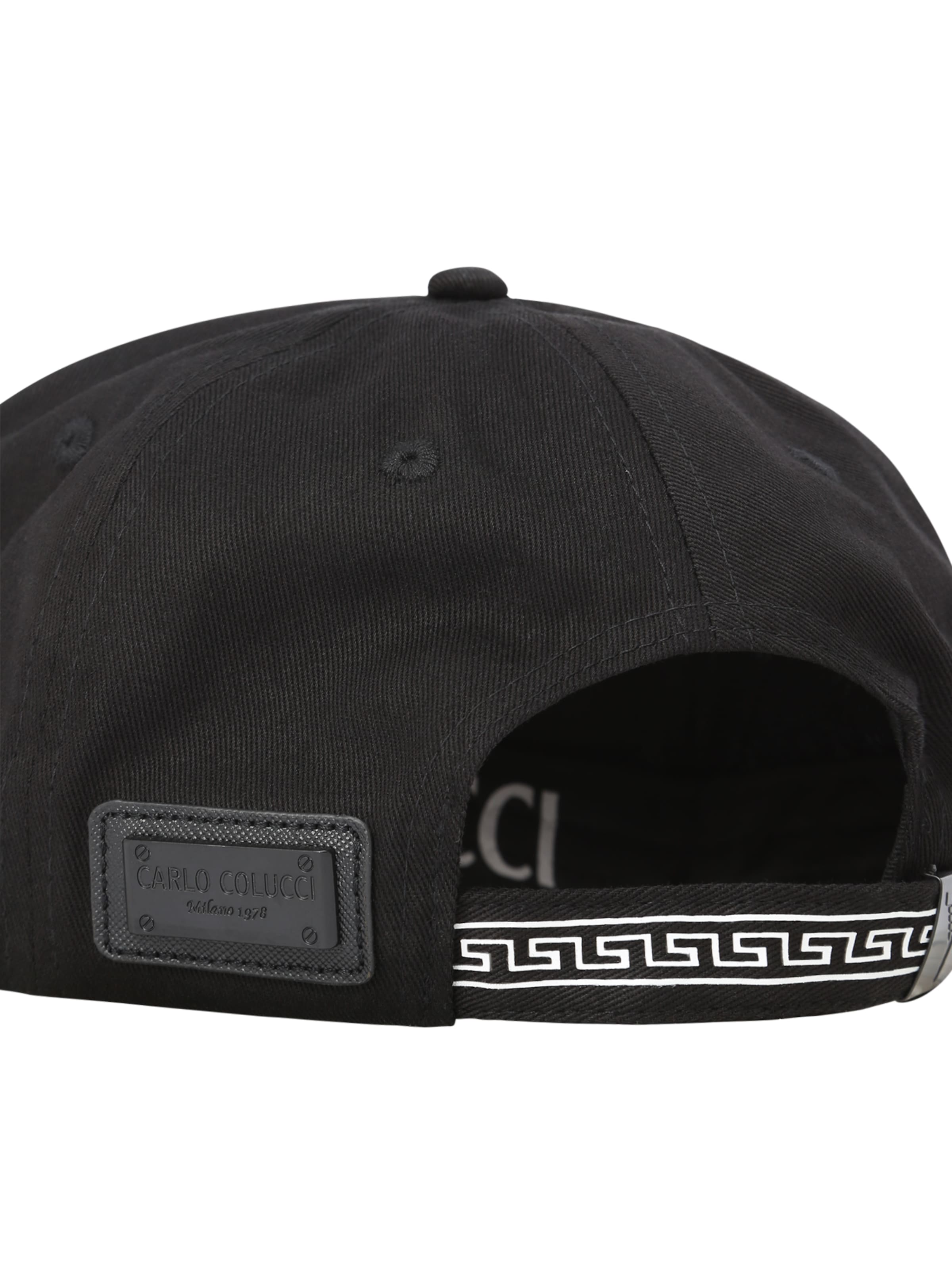 Carlo Colucci Cap in Schwarz