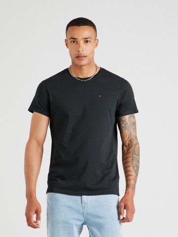 Tommy Jeans Koszulka w kolorze czarny: przód