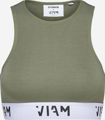 ABOUT YOU x VIAM Studio - Top 'Decisive' em verde: frente