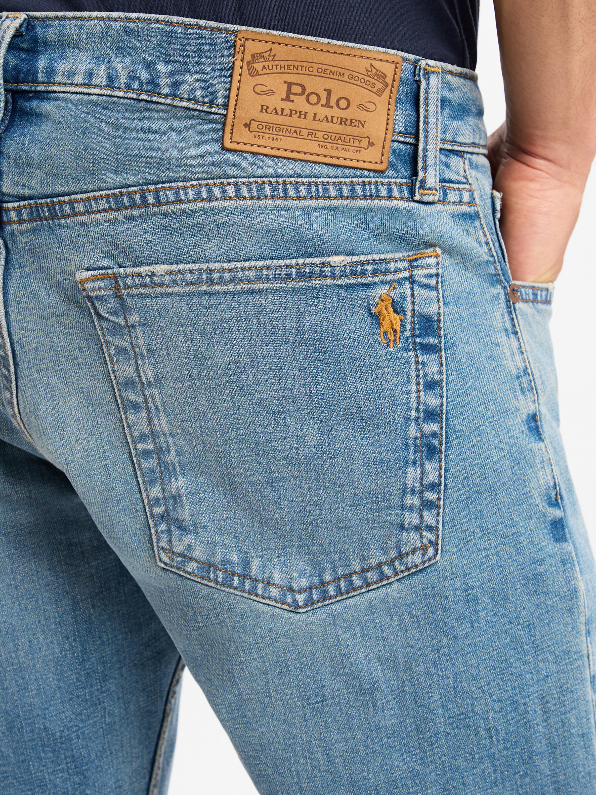 Polo Ralph Lauren Tapered Vaquero en Azul Denim ABOUT YOU