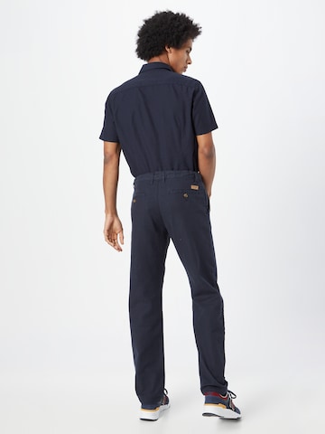 INDICODE JEANSregular Chino hlače 'Clio' - plava boja