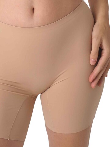 sassa Lange Unterhose 'bonded micro'‌‌‌‌ in Beige