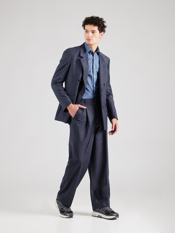 Slim fit Camicia business di Lindbergh in blu