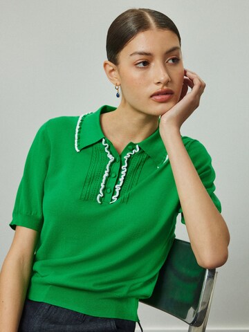 Pull-over Next en vert : devant
