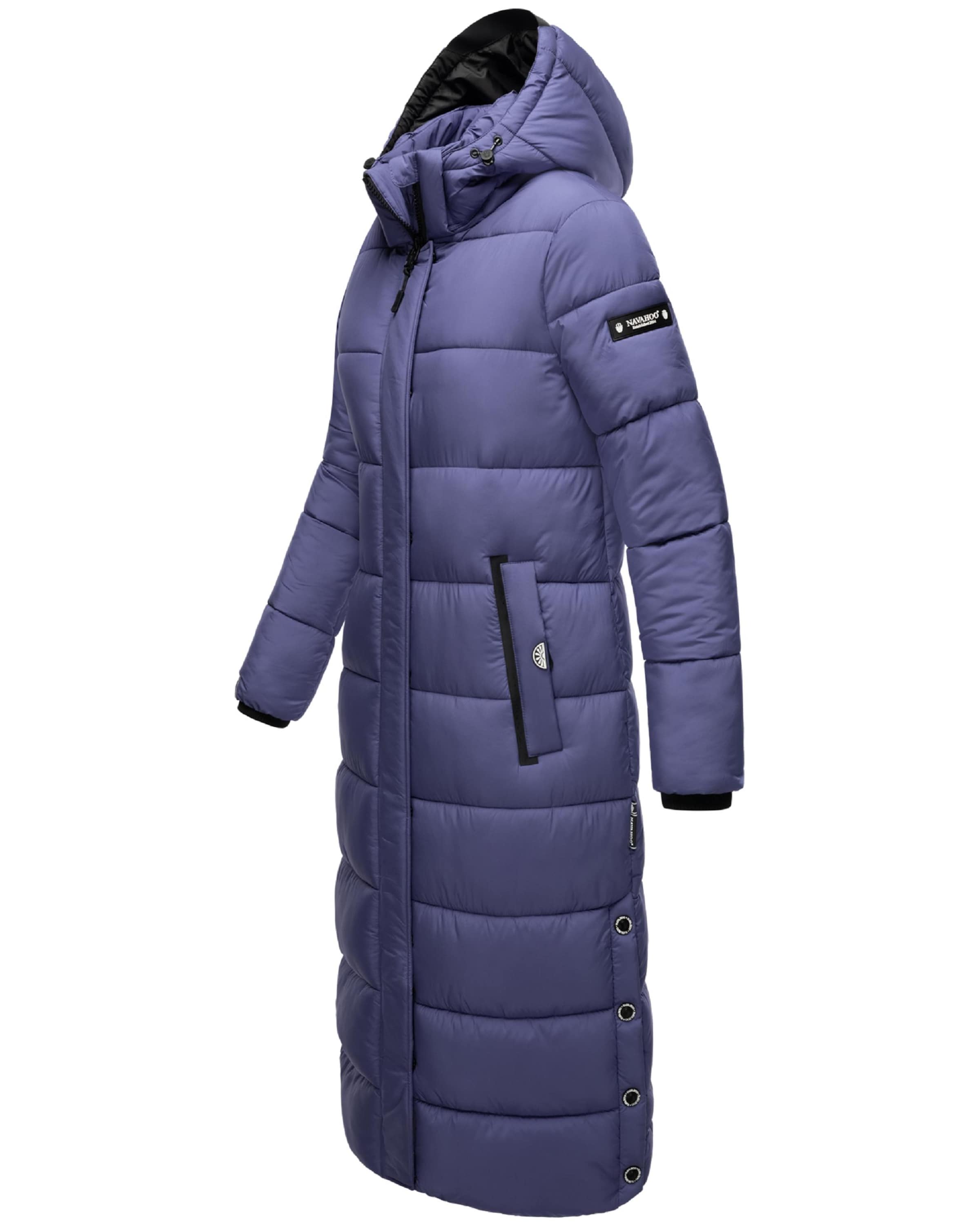 NAVAHOO Zimný kabát 'Isalie' - Fialová