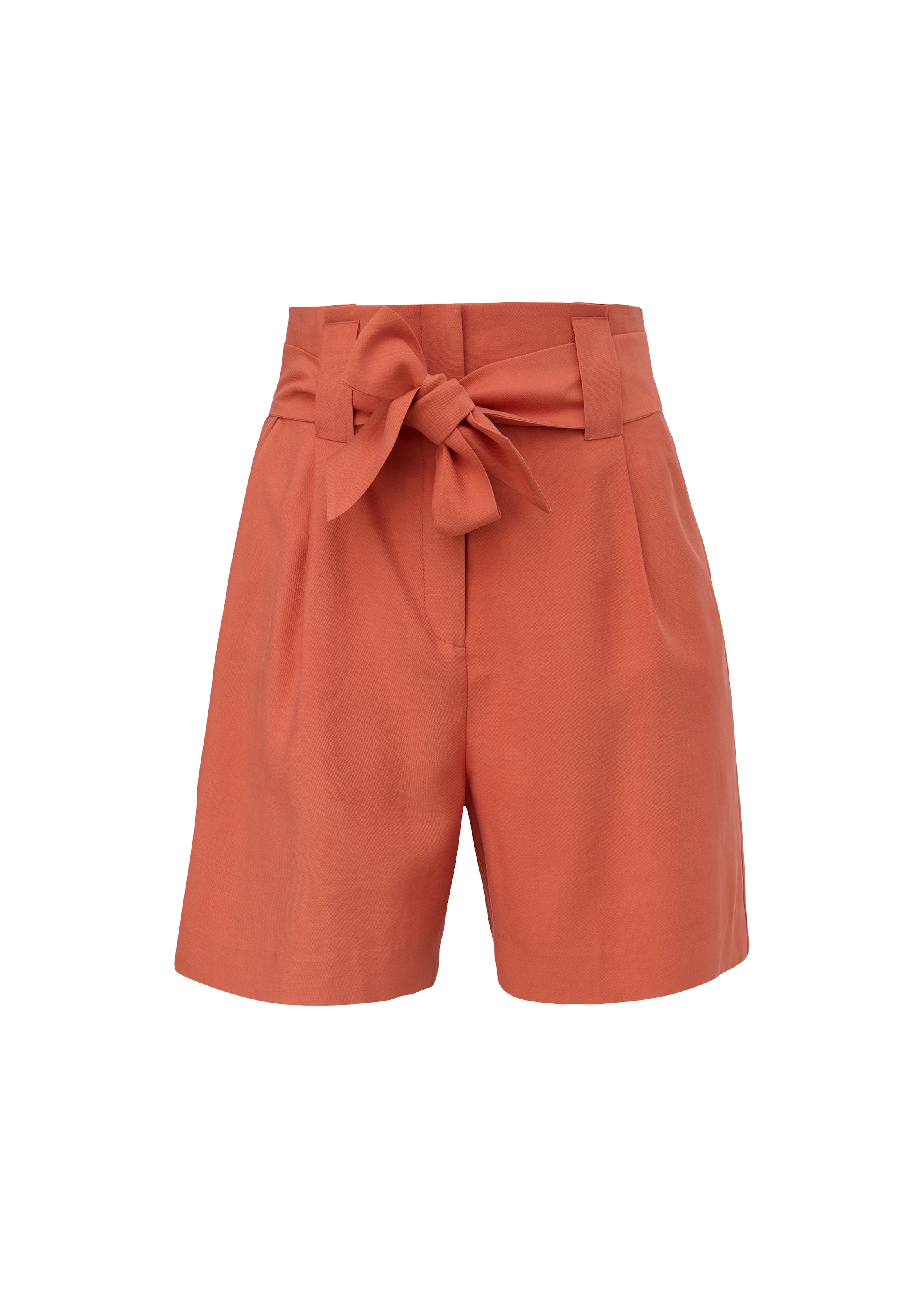 COMMA Wide Leg Hose in Orange: Vorderseite