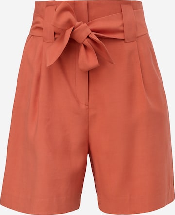 Wide Leg Pantalon COMMA en orange : devant