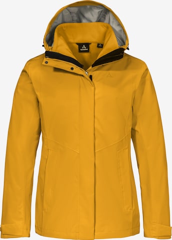 Schöffel Outdoor Jacket '3in1 Okere' in Yellow: front