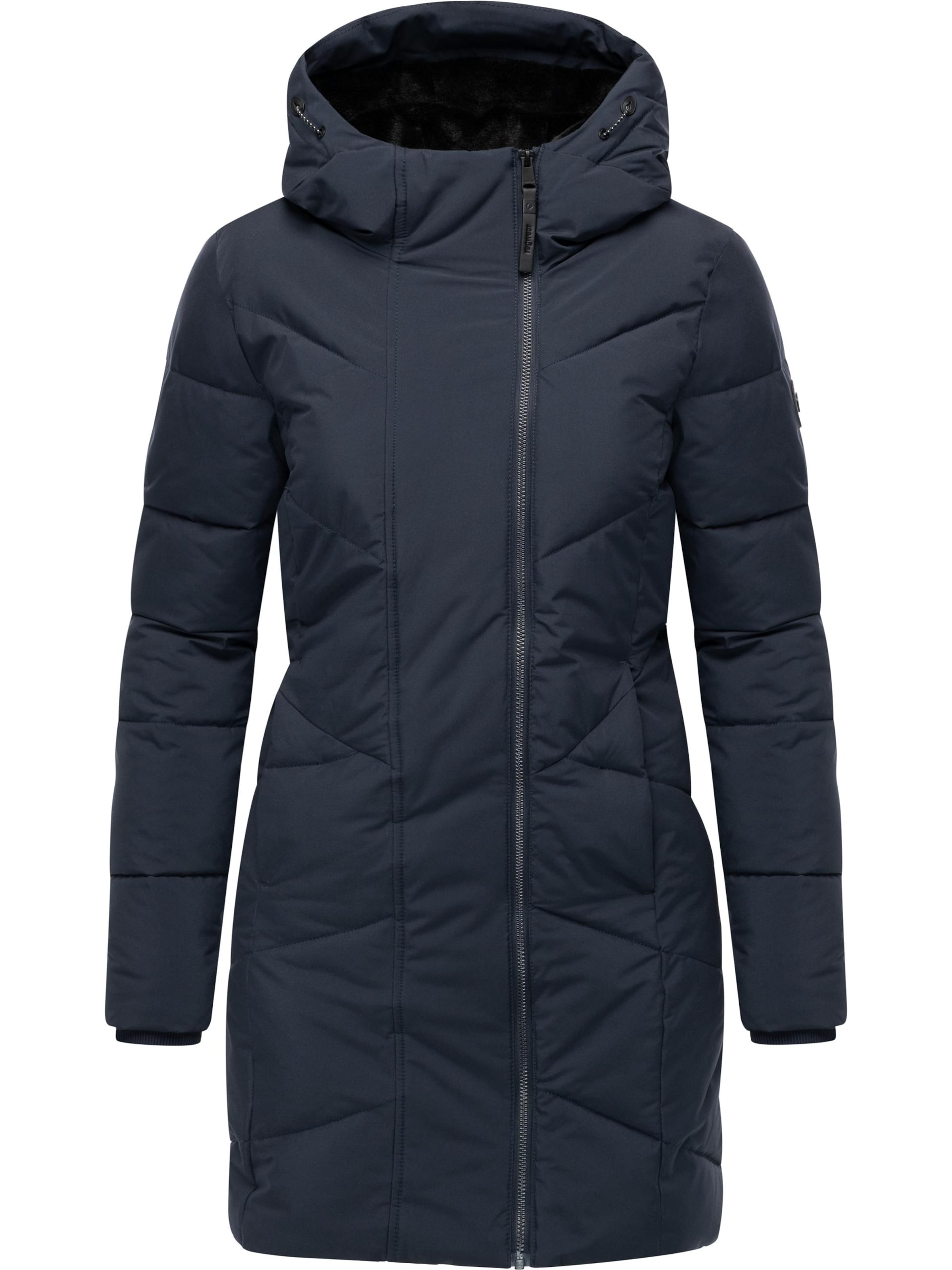 Ragwear Wintermantel &#x27;Pevilla&#x27; in Blauw: voorkant