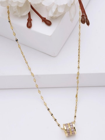 AVANT-GARDE PARIS Halsband 'Ceciliaina' i guld
