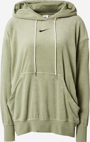 Nike Sportswear Bluzka sportowa w kolorze zielony: przód