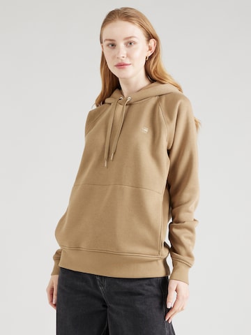 G-Star RAW Sweatshirt 'Premium core 2.0' in Beige: predná strana