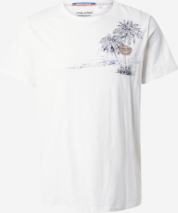 T-Shirt BLEND en blanc : devant