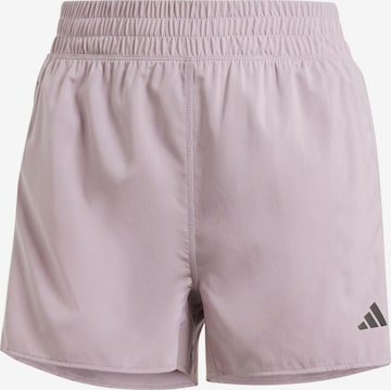 ADIDAS PERFORMANCE Funktionsshorts 'Own the Run' in Lila: Vorderseite