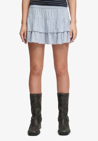 Superdry & Co Rock in Blau: Vorderseite
