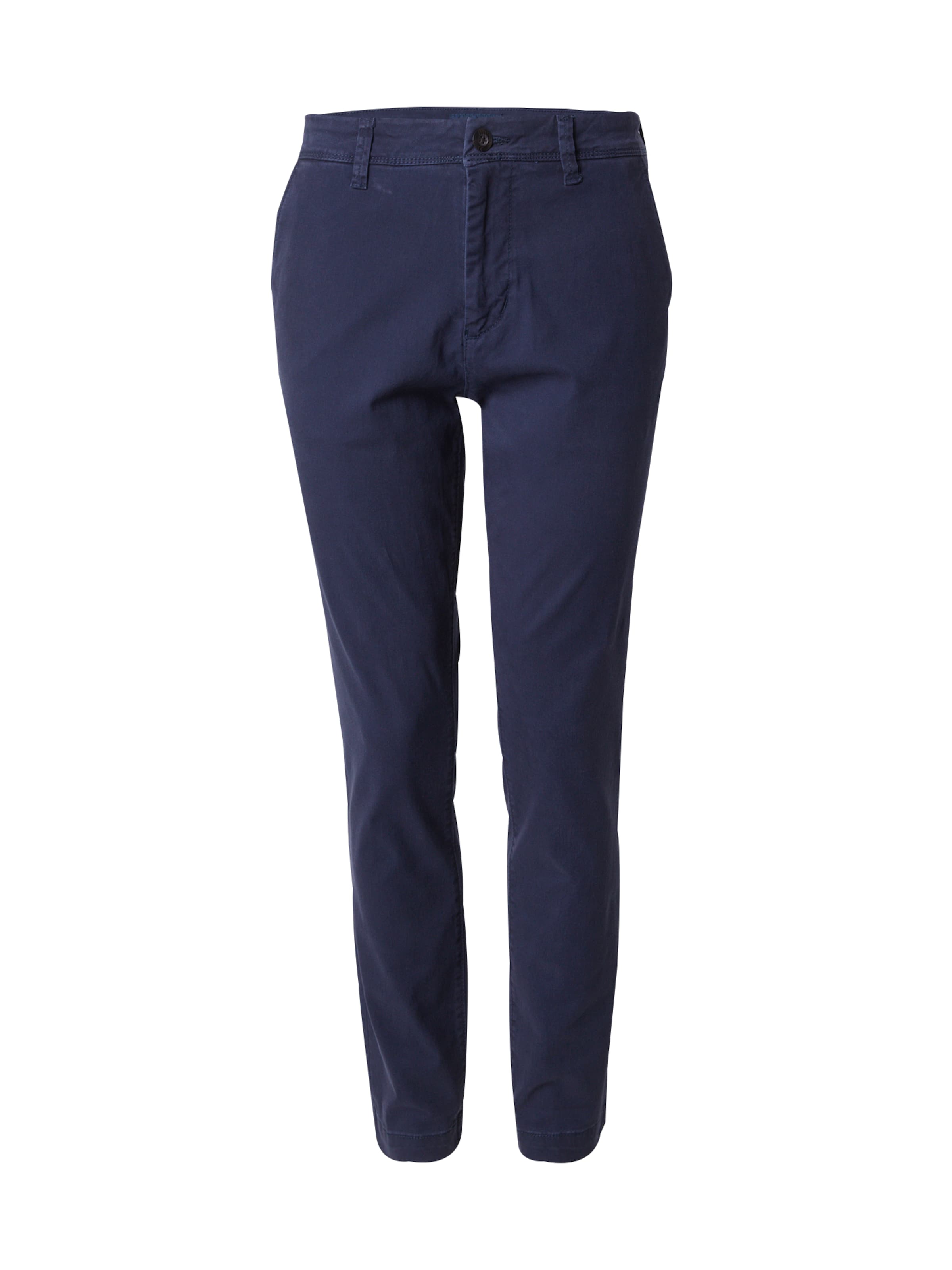 AÉROPOSTALE Alt kitsenev Chino-püksid, värv sinine: eest vaates