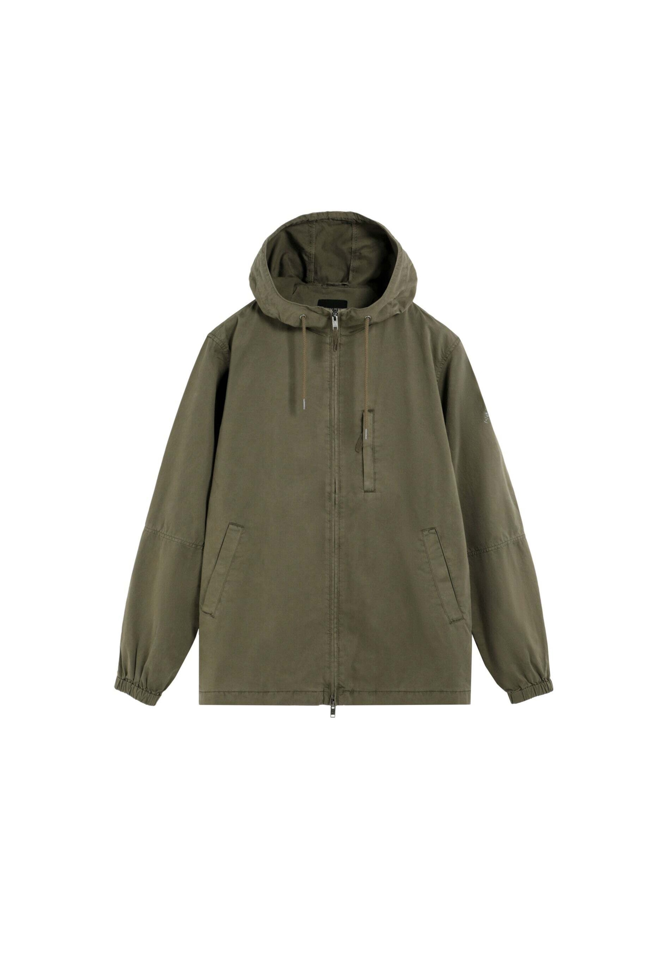 Scalpers Between-Season Jacket 'New Scray' in Green: front