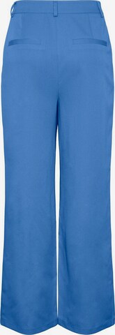 Wide Leg Pantalon à pince 'Thelma' PIECES en bleu