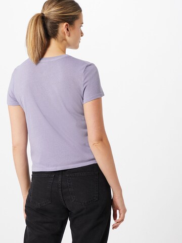 GAP T-shirt 'SHRUNKEN' i lila