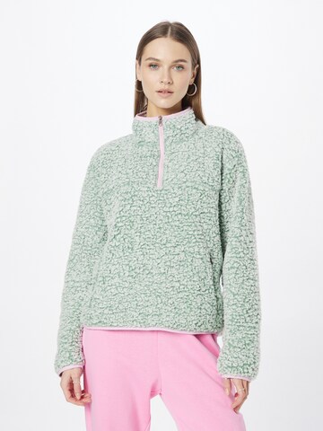 PROTEST Sportief sweatshirt 'GERBERA' in Groen: voorkant