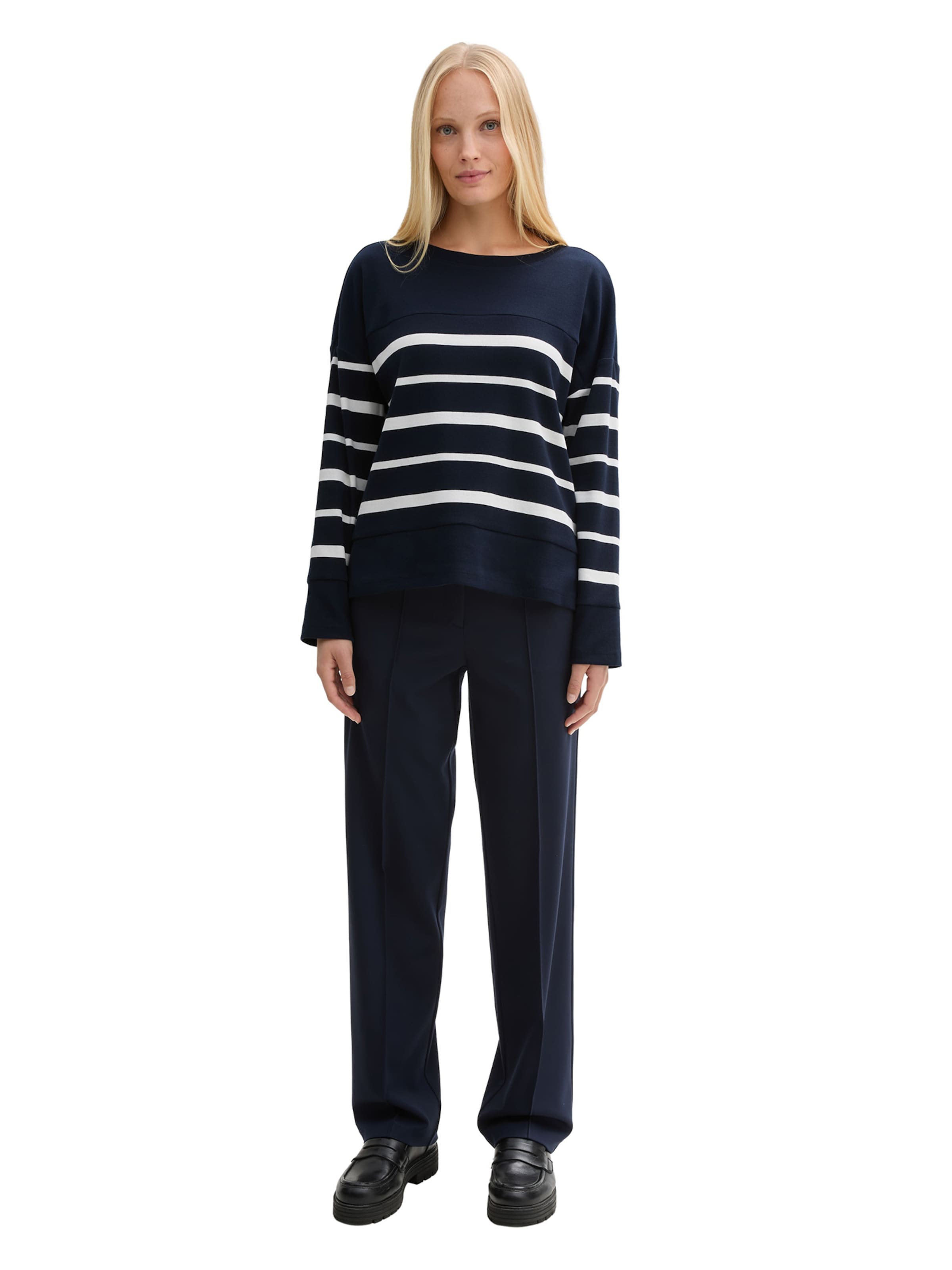 TOM TAILOR Majica | modra barva