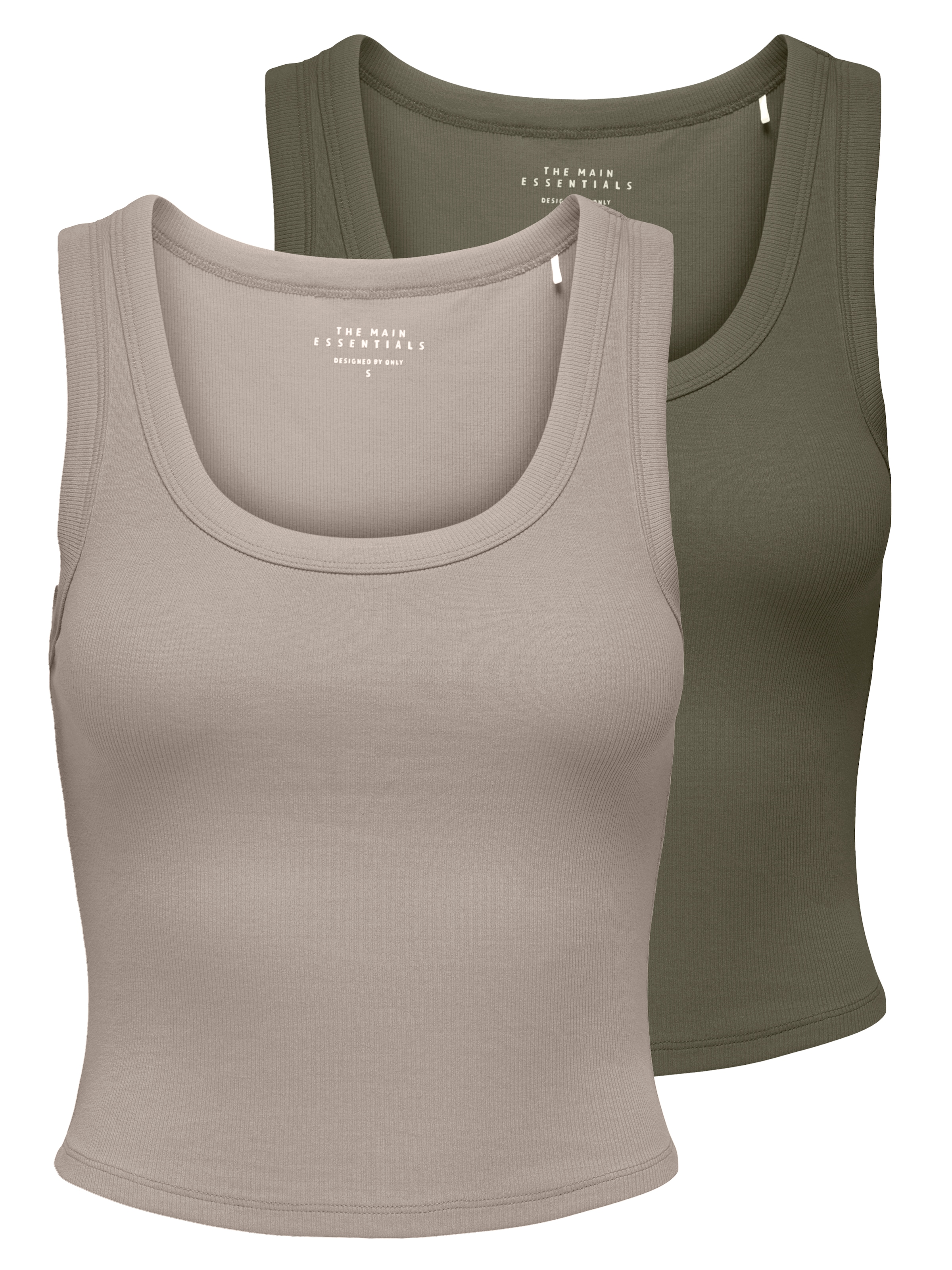 ONLY Overdel 'ONLEASY' i brun: forside