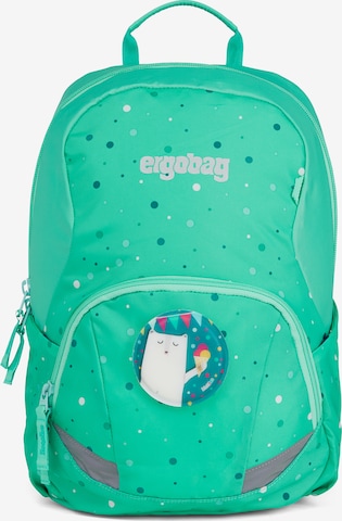 ergobag Rucksack 'Ease' in Grün: predná strana