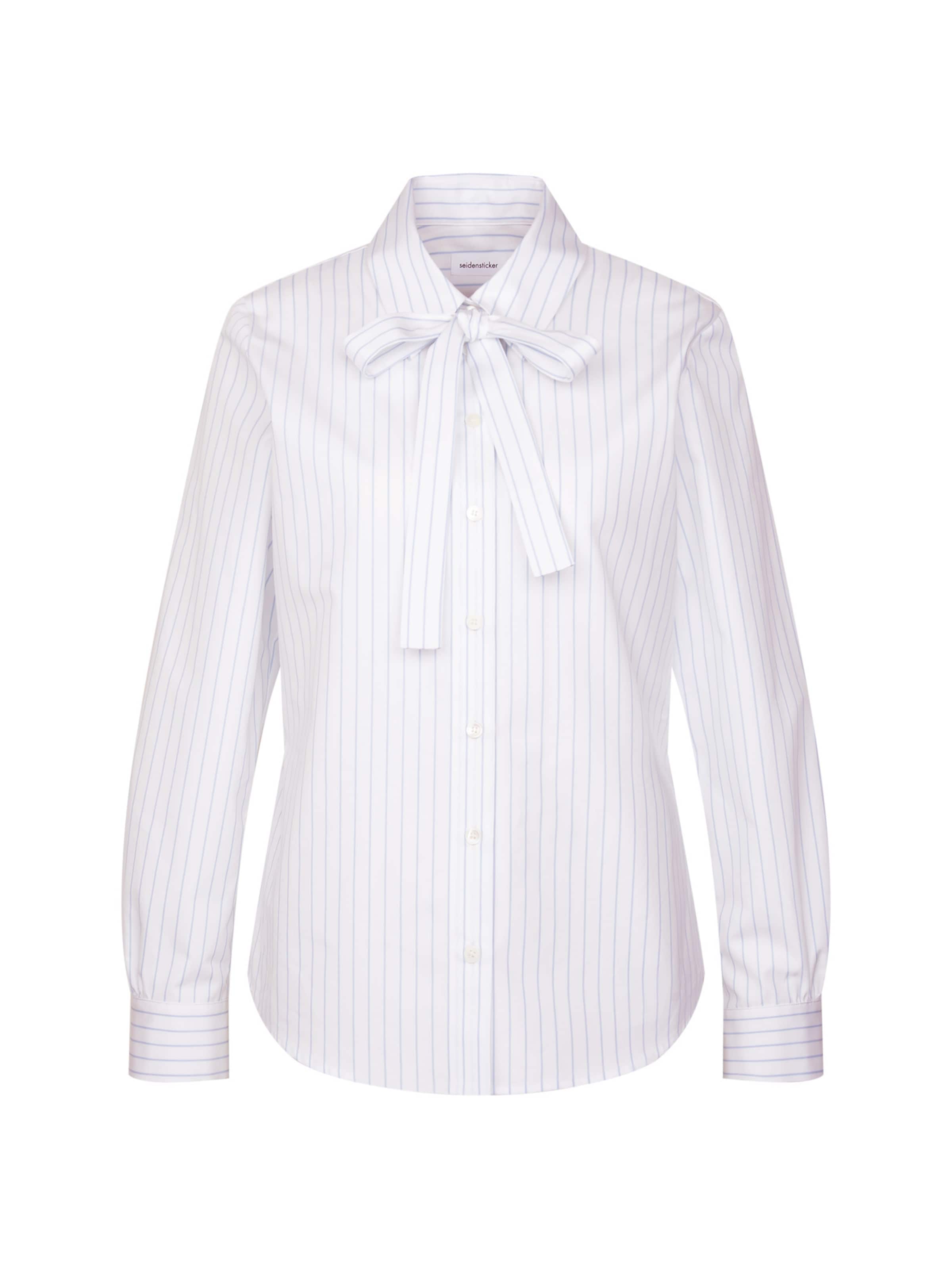 Chemisier 'New Basic' SEIDENSTICKER en bleu : devant