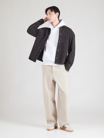 naketanoSweater majica - bijela boja