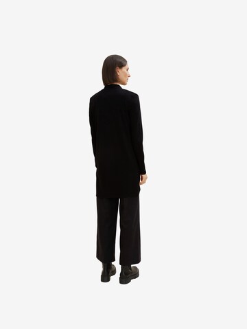 TOM TAILOR Knit Cardigan in Black