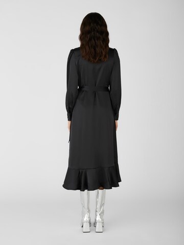 OBJECT Dress 'Sateen' in Black