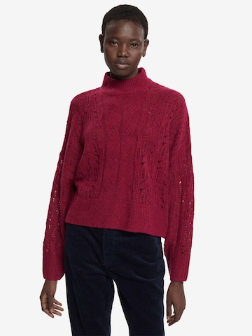 ESPRIT Sweater in Red: front