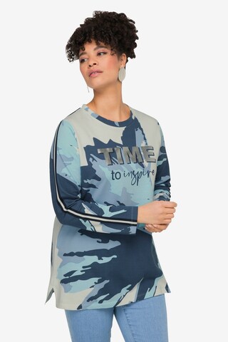 MIAMODA Sweatshirt in Blauw: voorkant