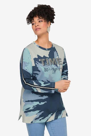 MIAMODA Sweatshirt in Blauw: voorkant