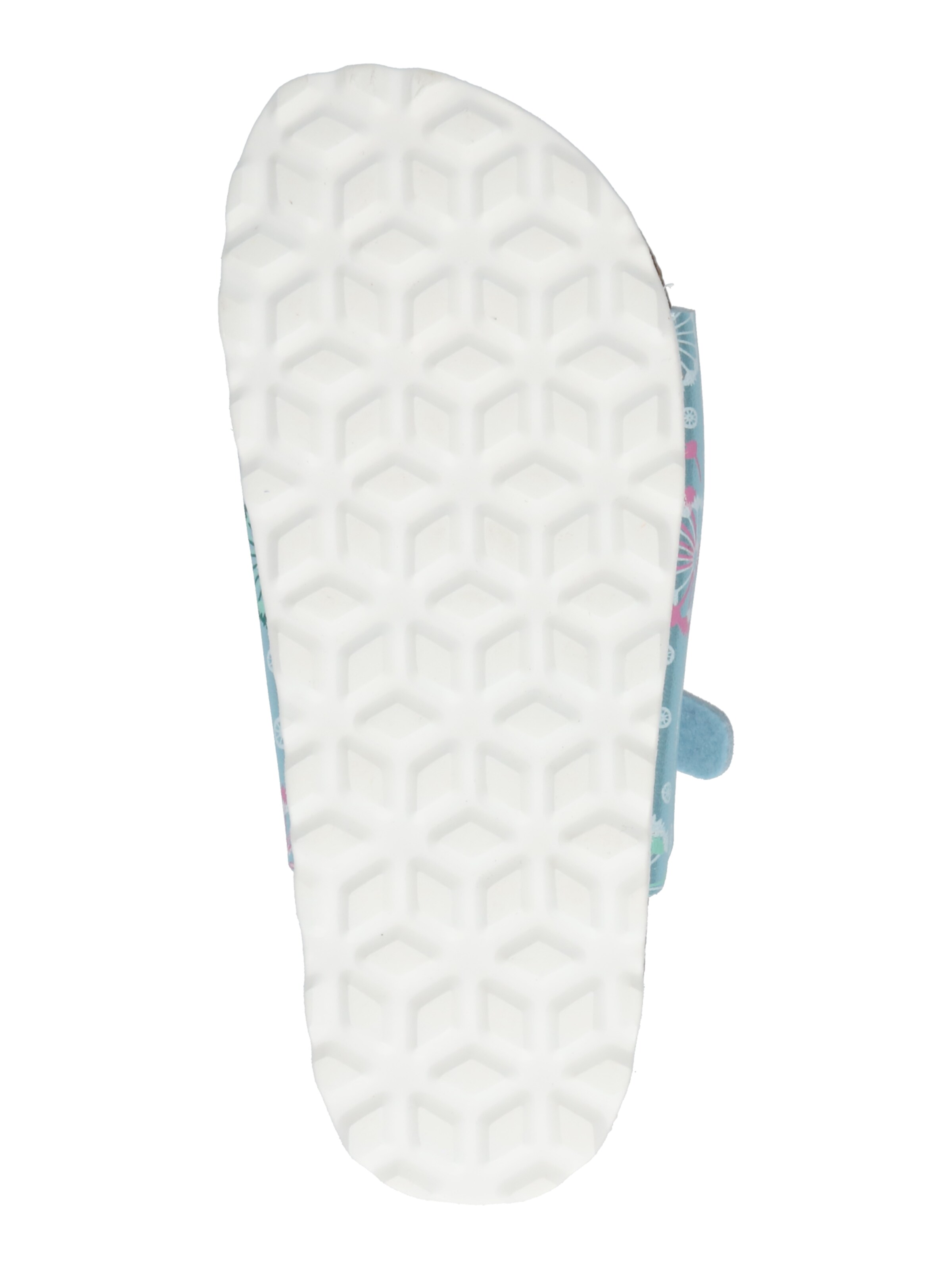 LICO Pantolette 'Bioline Flower' in Grün