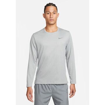 NIKE Performance shirt 'Miler' in Grey: front