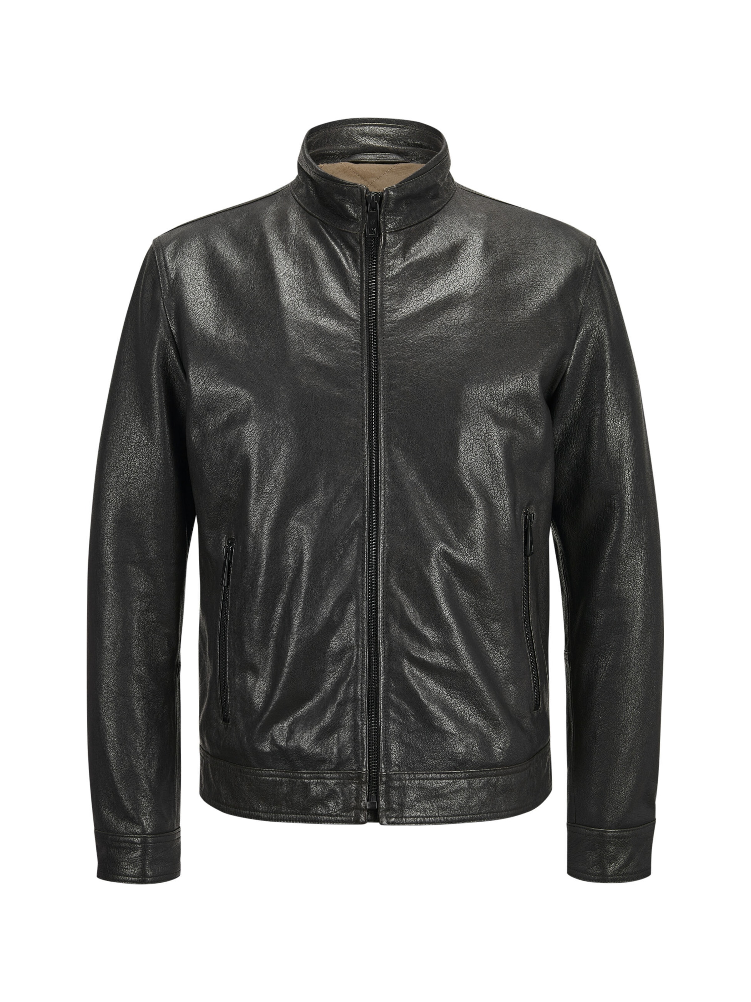 Veste mi-saison 'MSJack' MILESTONE en noir : devant