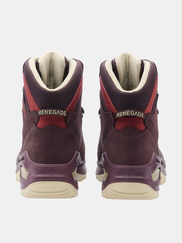 LOWA Boots in Red