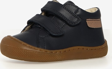 NATURINO First-Step Shoes in Blue: front