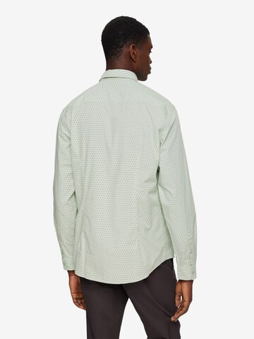 ESPRIT Slim fit Button Up Shirt in Green