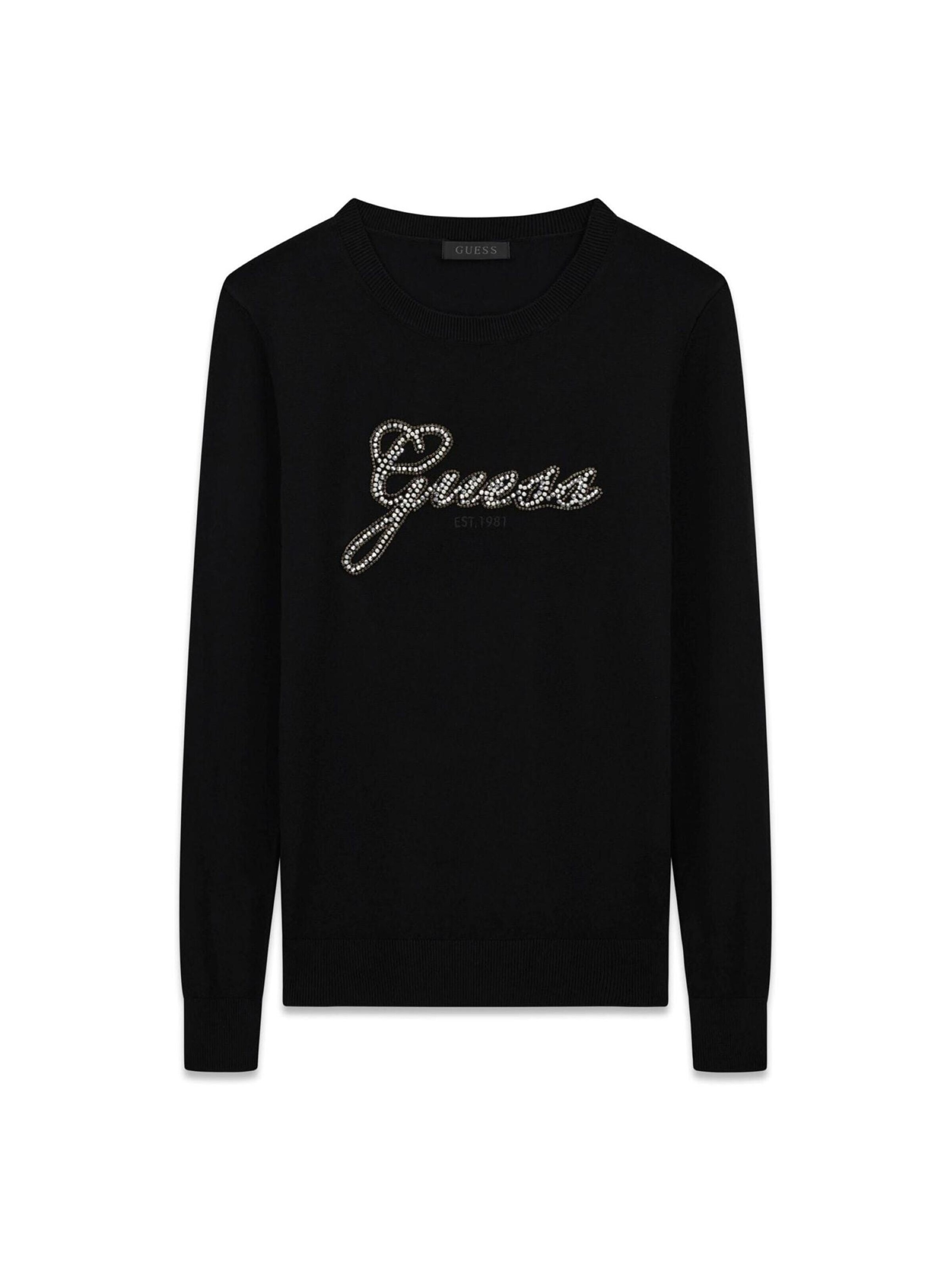 GUESS Pullover 'W6BR53Z1454'‌‌ in L in schwarz, Produktansicht