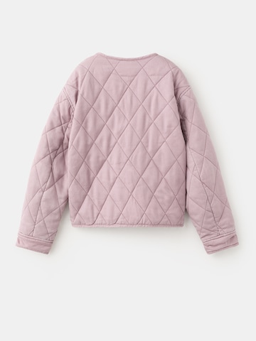 MANGO KIDS Átmeneti dzseki 'DAFNE' - rózsaszín