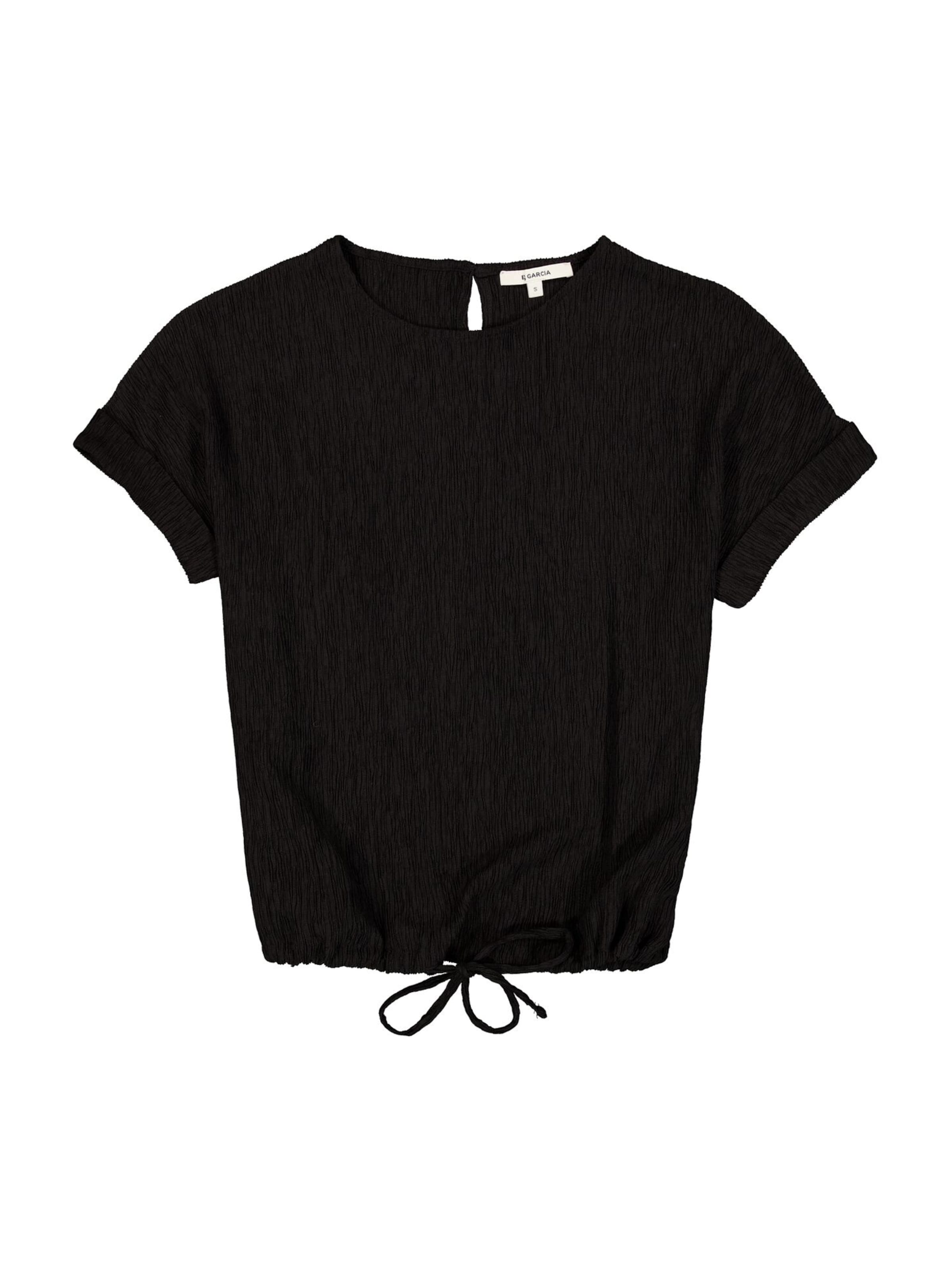 GARCIA Blouse in Black: front