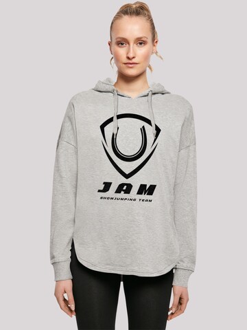 F4NT4STIC Sweatshirt in Grey: front